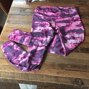 Pink leggings size M